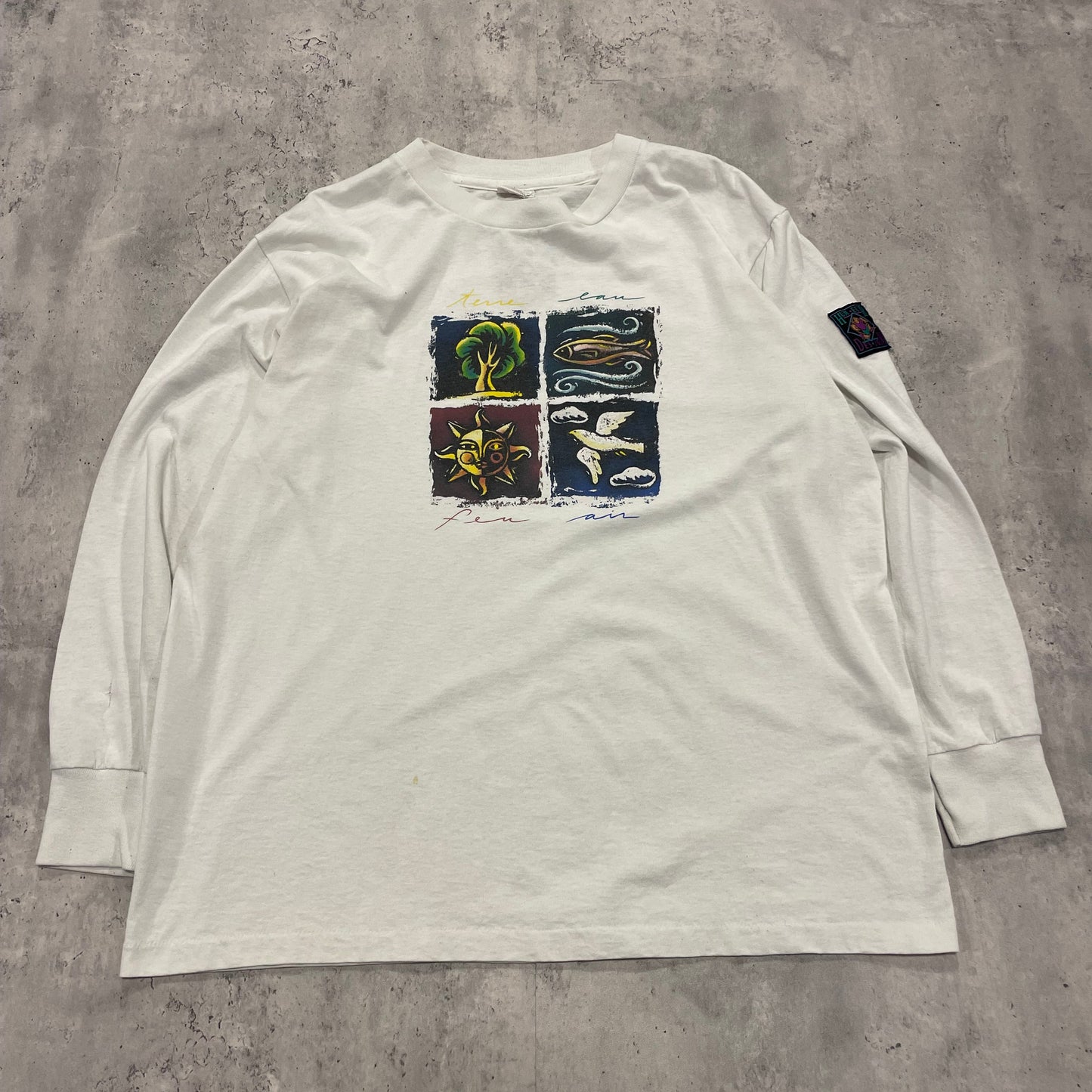 90s Hum Eur White Long Sleeve