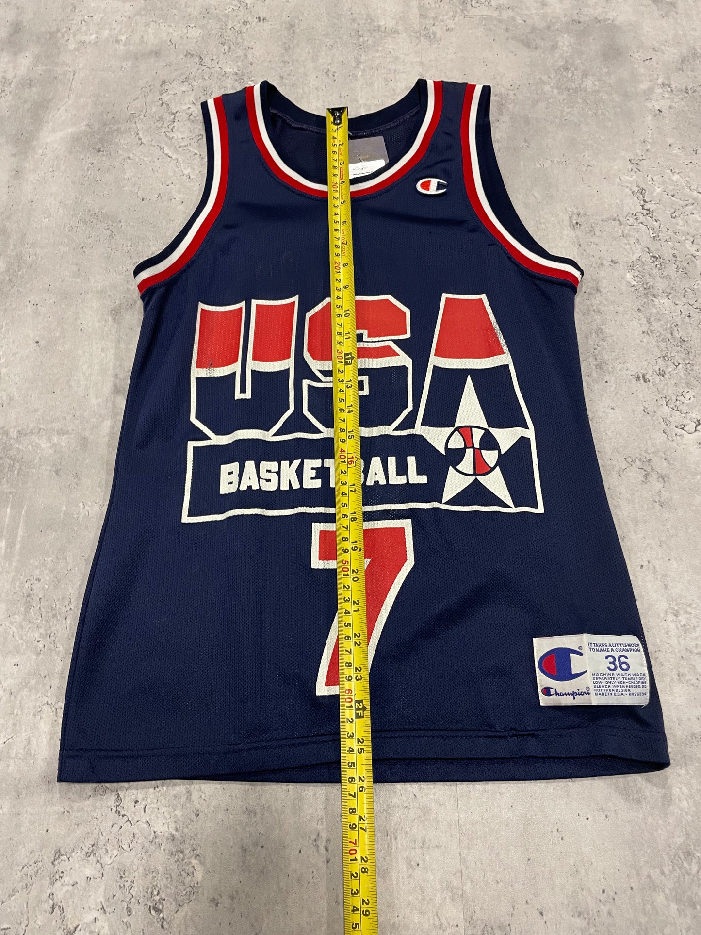 90s Shawn Kemp Team USA Jersey