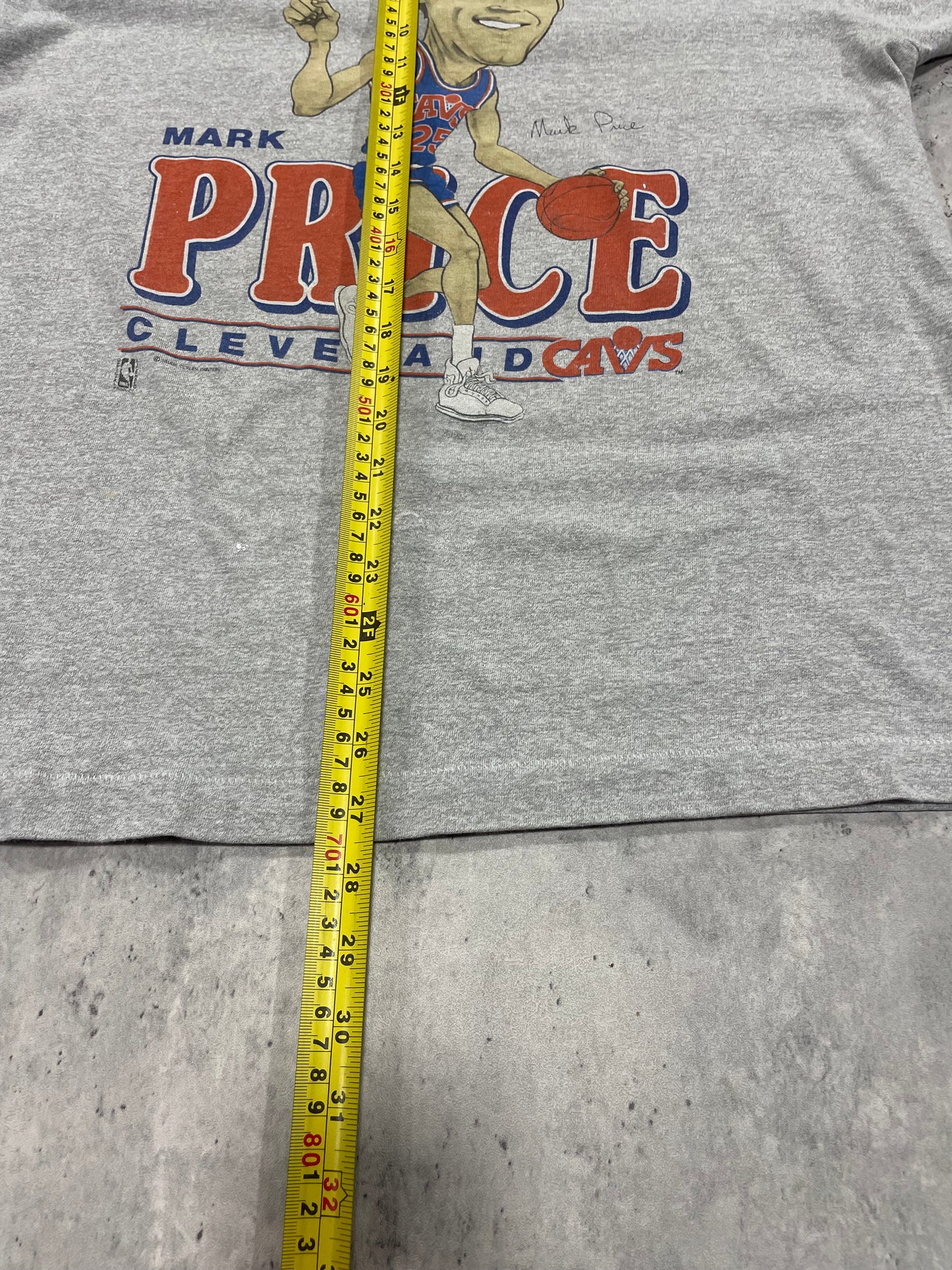 80s Mark Price Cleveland Cavs T-shirt