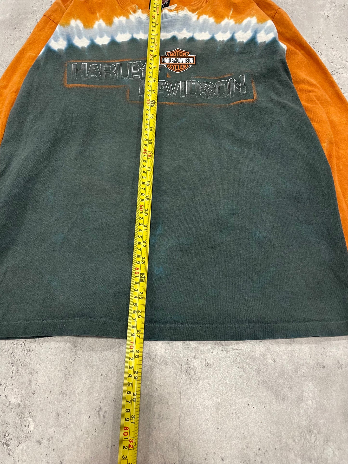 ‘05 Harley Davidson Tie Dye Long Sleeve Shirt