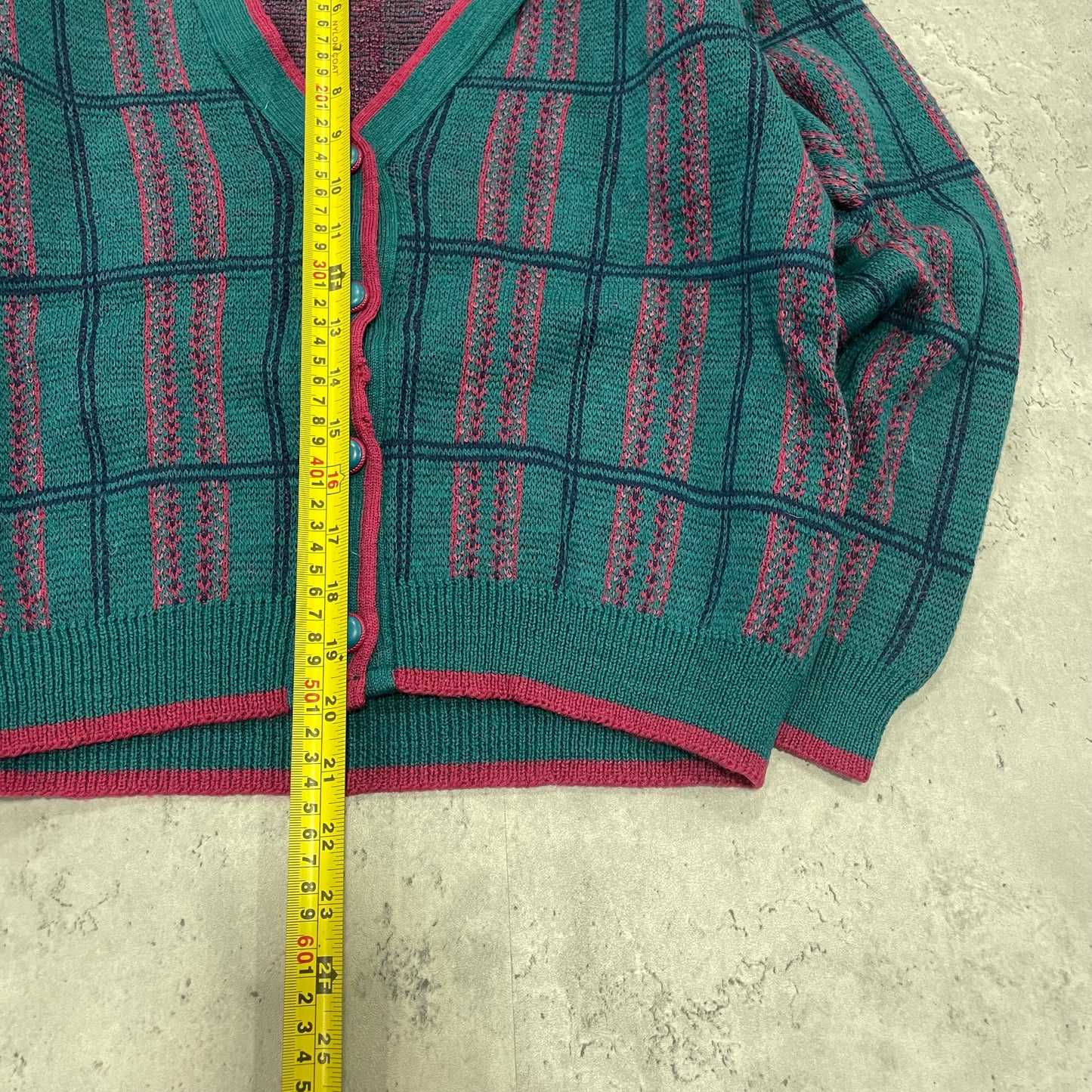 70s Pendleton Knit Wool Cardigan Size Large