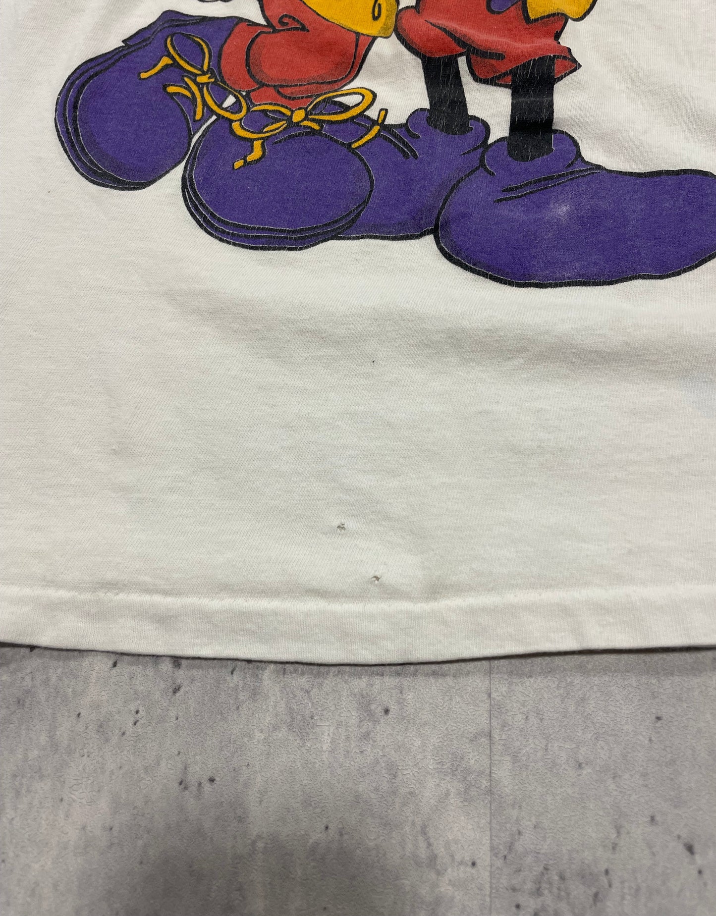 90s Mickey and Minnie Double Sided Disney Tshirt