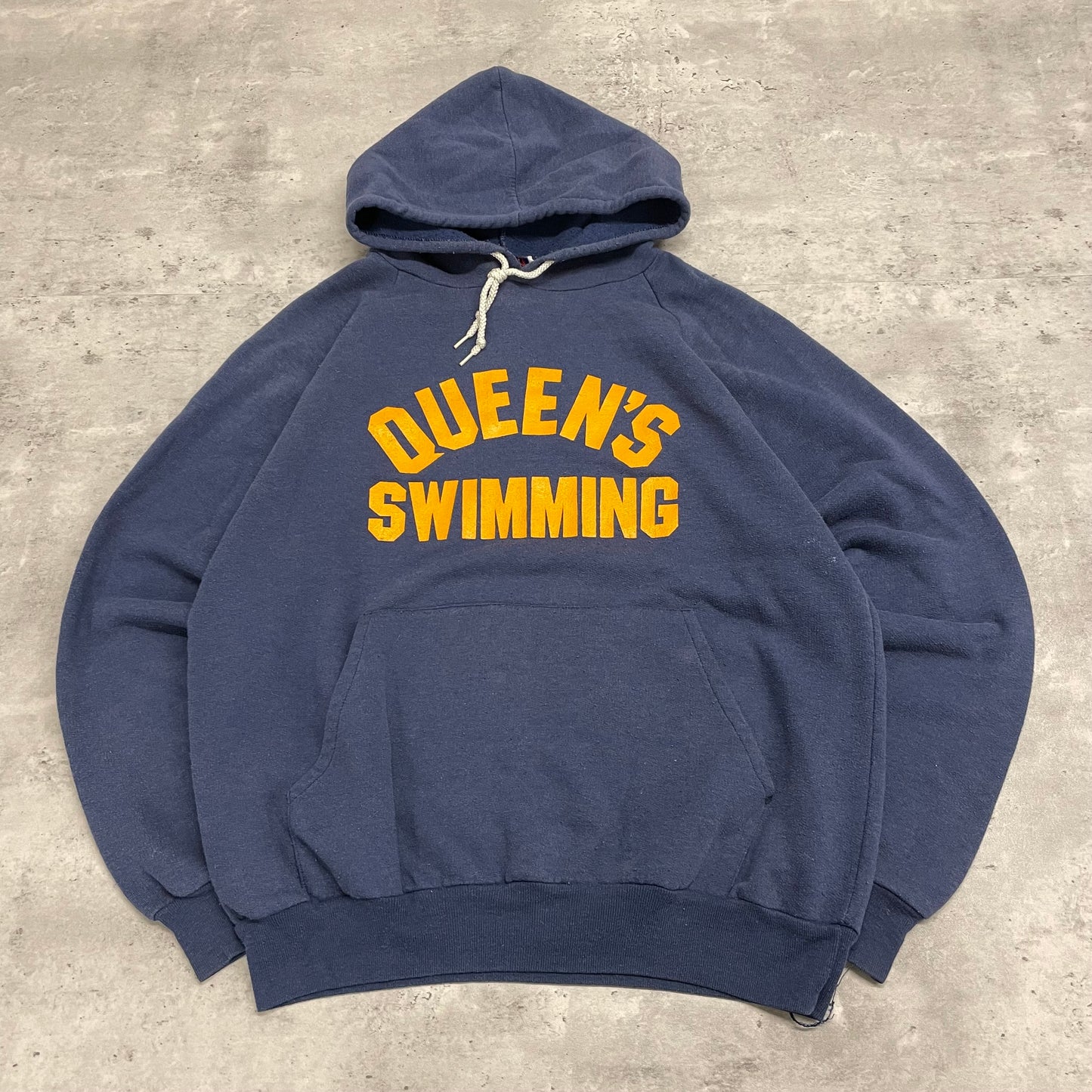 80s Queens University Swimming Hoodie