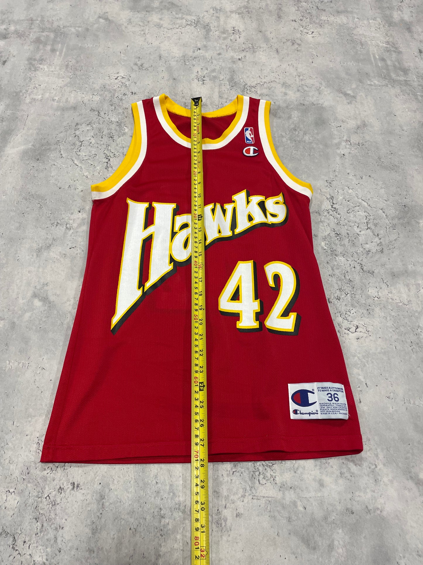 90s Champion NBA Hawks Willis 42