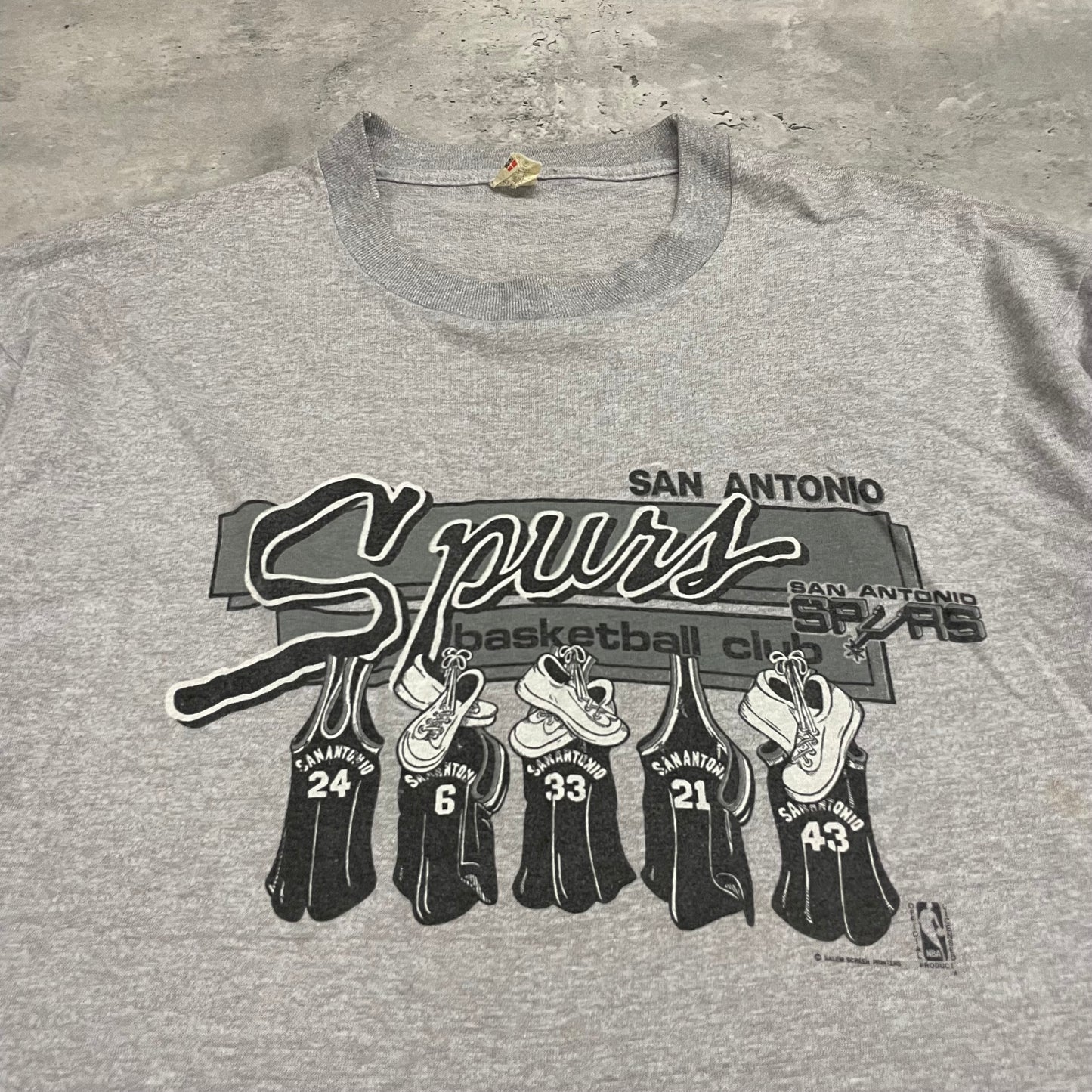 80s San Antonio Spurs Tshirt