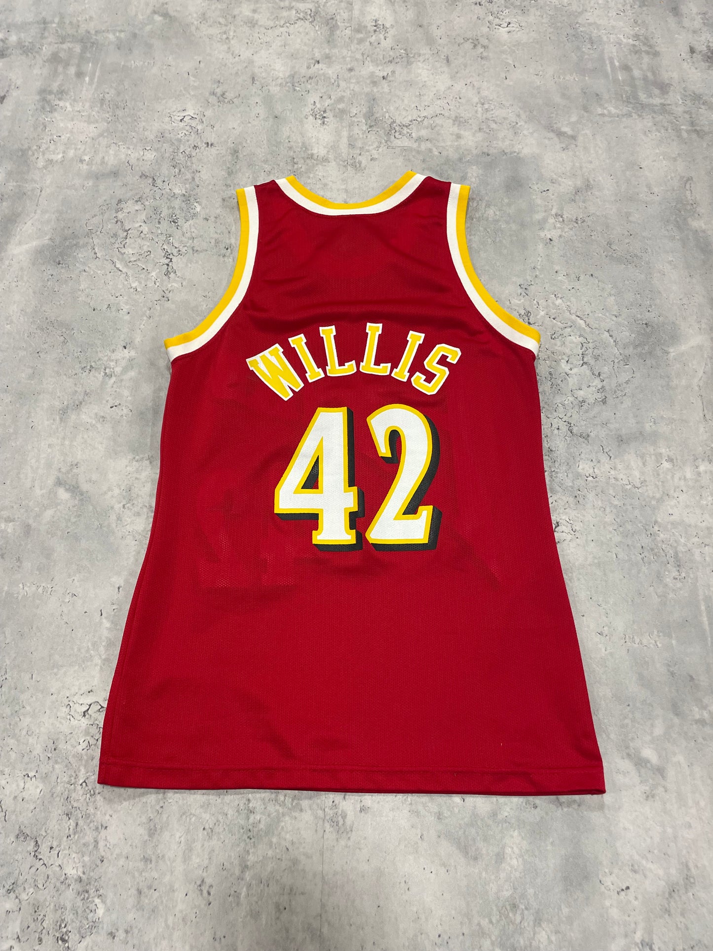 90s Champion NBA Hawks Willis 42