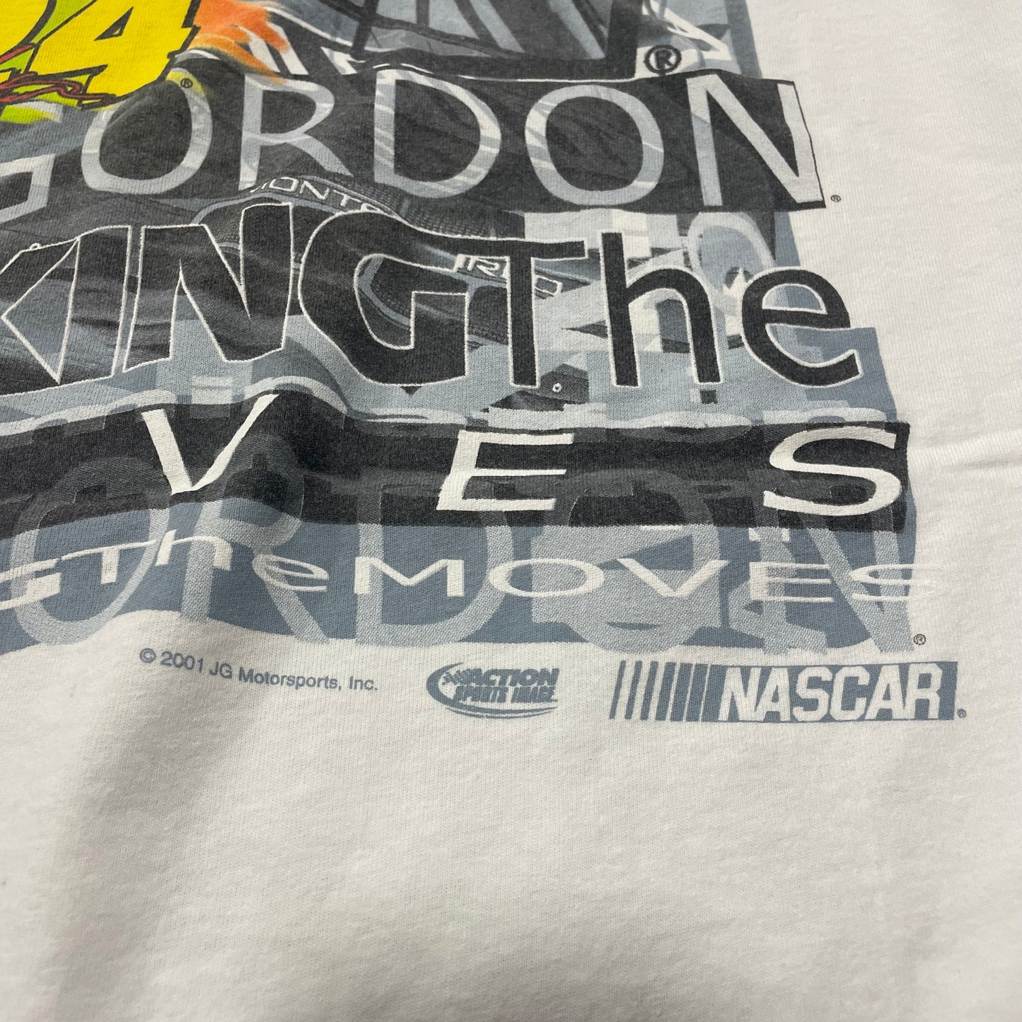‘01 Jeff Gordon NASCAR T-Shirt Size XL