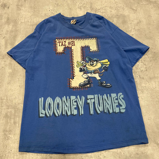 00’s Looney Toons Taz Baseball Tshirt