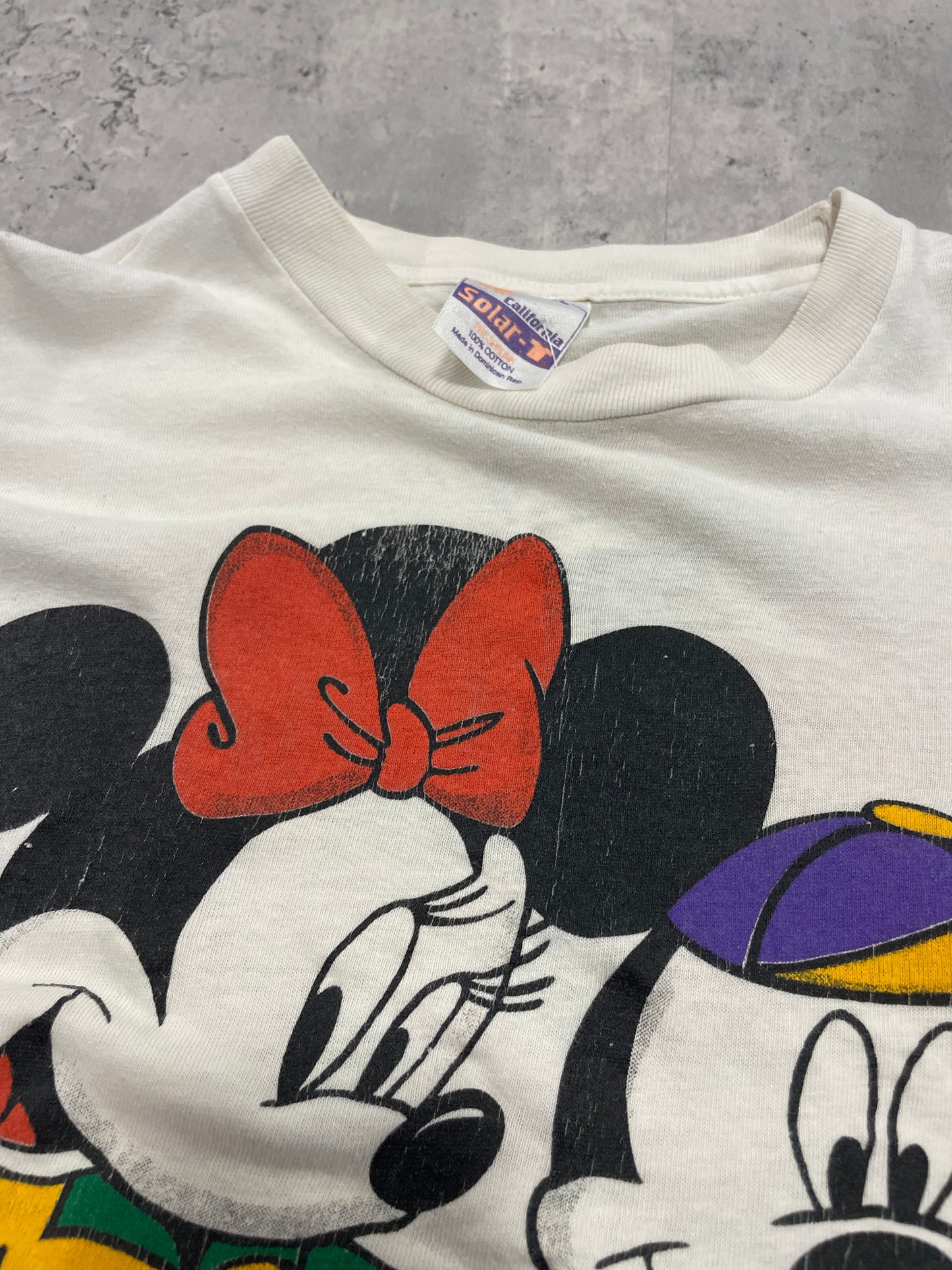 90s Mickey and Minnie Double Sided Disney Tshirt