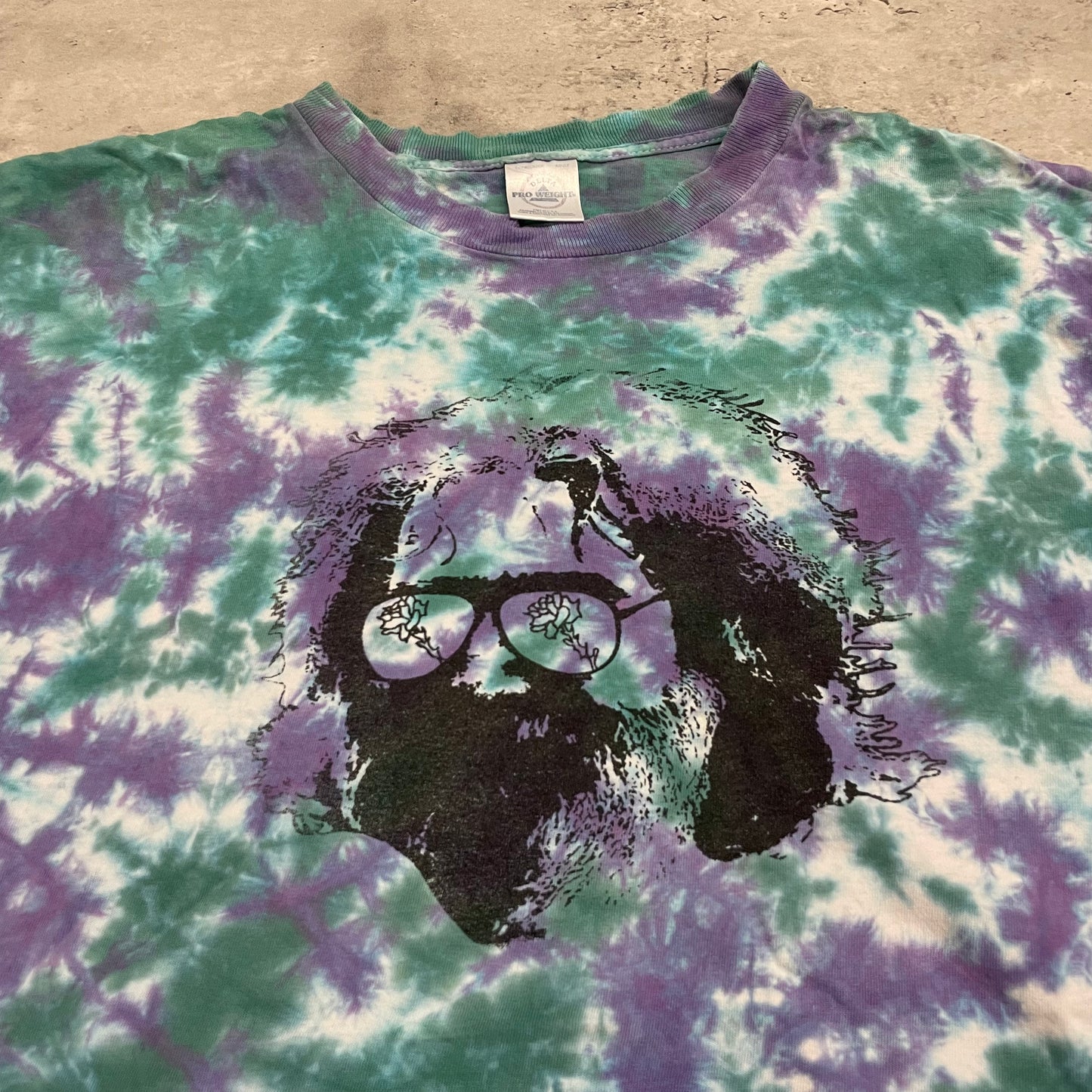 90s Jerry Garcia GD Longsleeve Shirt Fits Large