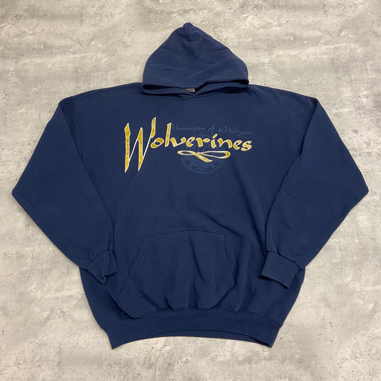 90's Michigan Wolverines Hoodie size
